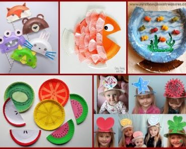 Kid Craft Ideas – Paper Plate Crafts