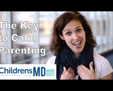 This is the Key to Calm Parenting