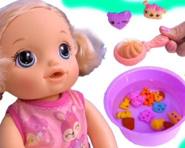 Feeding Baby Alive Num Noms Magic Cereal Surprise Blind Bags – Toy Video