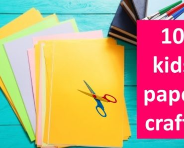 10 Easy kids craft ideas with paper | Origami ideas | cool crafts for kids