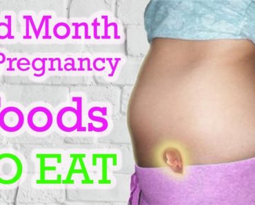 Foods To Eat During The 3rd Month of Pregnancy Diet (Week 9th to 12th Pregnancy)!