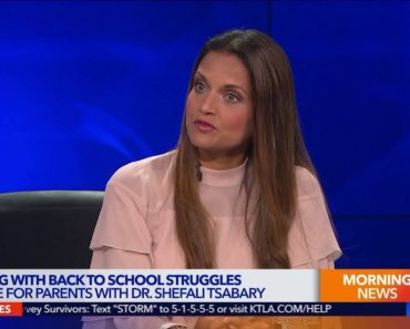 Coping With Back to School Struggles – Advice for Parents on the KTLA 5 Morning News