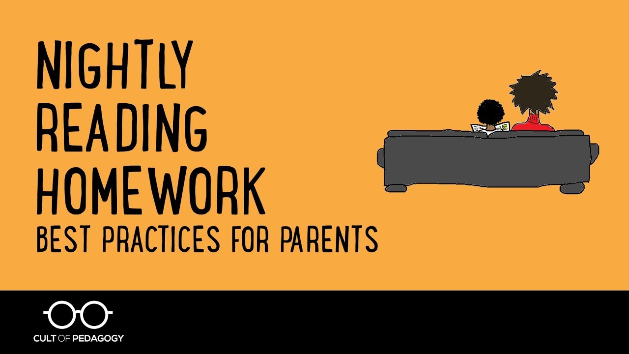 nightly reading homework best practices for parents