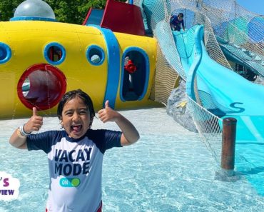 Family Fun Day at the waterpark for kids with Ryan's Family Review