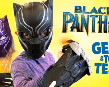 Black Panther Movie Gear Test & Toys Review for Kids!