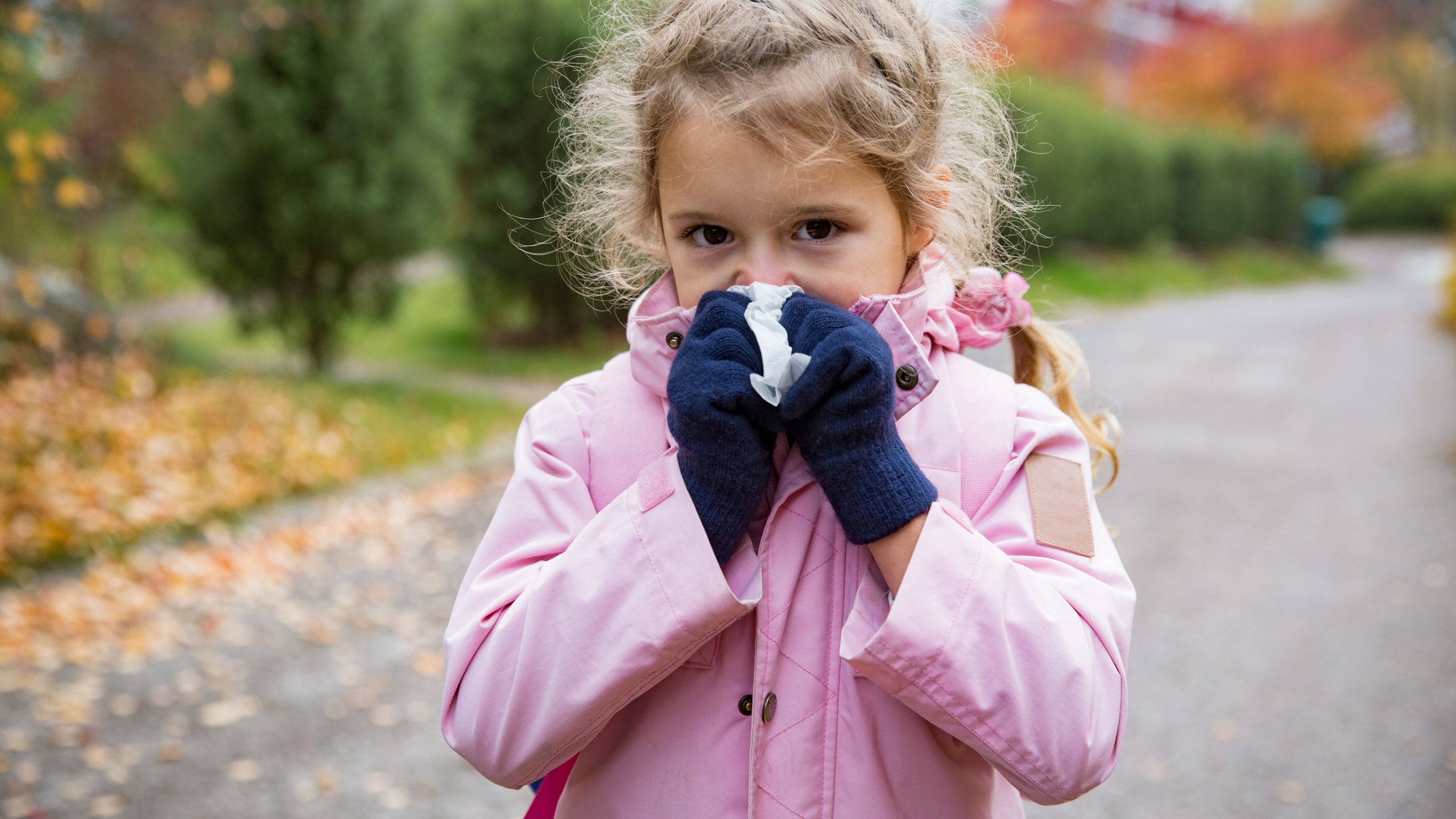 Should kids be sent home because of a runny nose?