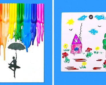 11 UNIQUE IDEAS FOR KIDS' ART PROJECTS