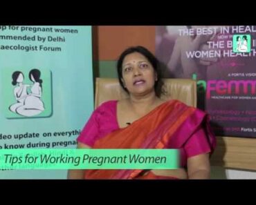 Tips for Working Pregnant Women