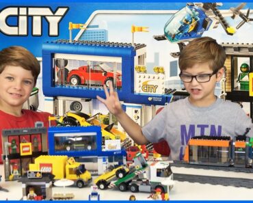 Lego CITY City Square Unboxing Build Review PLAY Kids Toy #60097