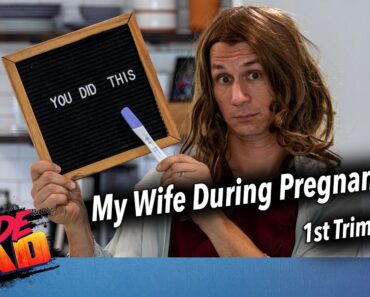 My wife during pregnancy (1st Trimester) | Dude Dad