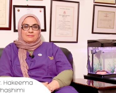 Medical advice from Dr Hakeema Alhashimi to pregnant women .