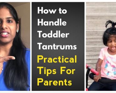 How to Handle Toddler Tantrums | Useful Parenting Tips for Handling Adamant Toddlers