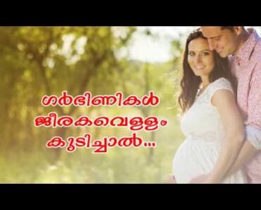 ഗര്‍ഭിണികള്‍ ജീരകവെള്ളം കുടിച്ചാല്‍.. |  Pregnancy-Parenting- tips Malayalam