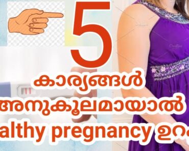 Tips to Get Pregnant Malayalam |Top 5 Factors for a Healthy Pregnancy