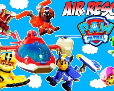 PAW PATROL TOY REVIEW Air Patroller Air Rescue Pups & KiDs Adventure
