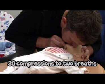 What to do if your baby stops breathing – resuscitation video