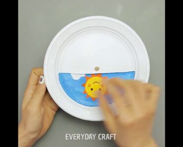 Moon craft ideas for kids / Day and night craft / Papa, Please get the Moon for me