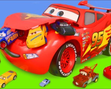 Cars Toys Surprise: Lightning McQueen Toy Vehicles & Fire Truck Play for Kids