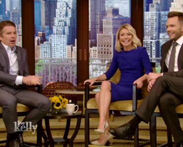 Ethan Hawke Gets Parenting Advice From Kelly and Joel McHale