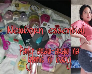 Newborn essential | Pang araw araw na gamit ni baby | tips