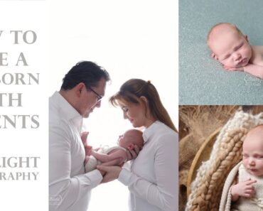 How to photograph parents with their NEWBORN baby – BACKLIGHT PHOTOGRAPHY