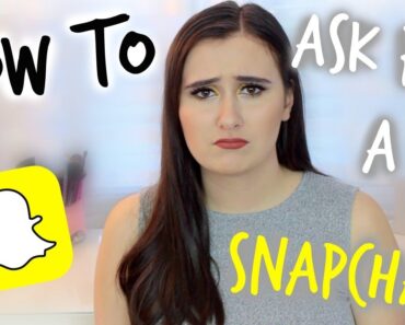 HOW TO ASK YOUR PARENTS FOR A SNAPCHAT!!