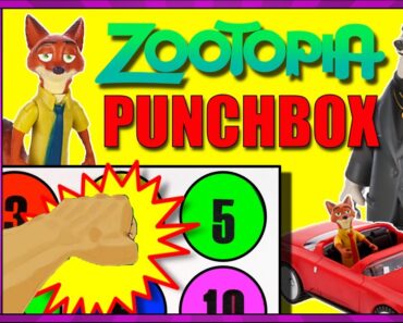 DISNEY ZOOTOPIA Movie Toys PUNCHBOX SURPRISE TOY CHALLENGE Kids Toy Review Video