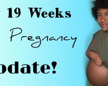 19 Weeks Pregnancy Update! | Braxton Hicks?! & Daddy feels baby :)