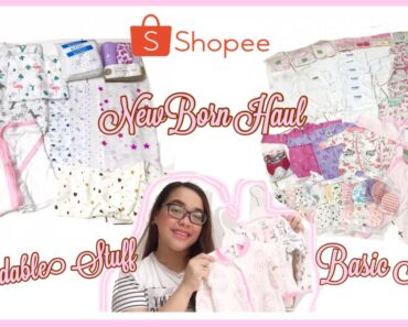 NEWBORN BABY HAUL | Murang Gamit ni Baby & Tipid Tips | (Shopee) Philippines Vlog#02
