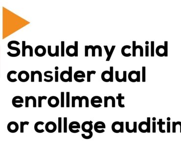 Advice for Parents on College Transition for Autistic Students – Dual Enrollment/Auditing