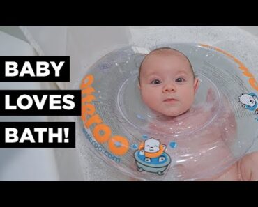 How to Bathe Baby in Bathtub – Newborn baby Bathing Tips 2020
