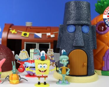 Spongebob Squarepants Pineapple House, Bikini Bottom, Krusty Krab Playset | British Bobs Toy Reviews