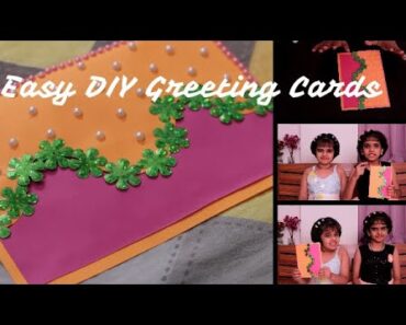 DIY Greeting Card || easy craft ideas for kids || SaanveeKhushee