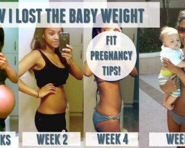 How To Lose Baby Weight After Pregnancy | Fit Pregnancy Tips!