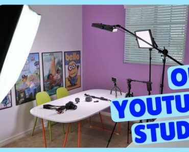How To Setup a YouTube Kids & Toy Studio