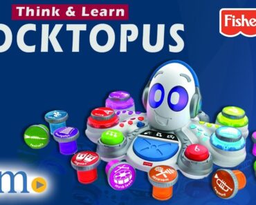Think & Learn Rocktopus – Educational Music Toy for Kids from Fisher-Price