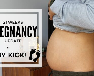 DADDY FEELS BABY KICK! + 21 WEEKS PREGNANCY UPDATE | Darlz Marsh