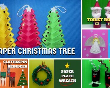 Easy Christmas Crafts for Kids – Christmas Craft Ideas
