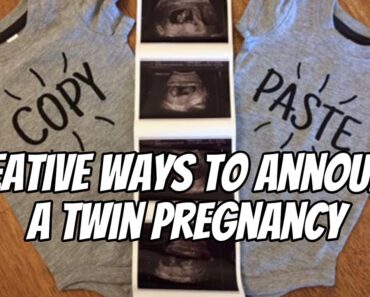 Twin Pregnancy Announcement Ideas