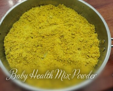 #Baby Food |Baby Health Mix Powder |For 10Months+ Baby  #HomekitchenTamil #Babyfood #babyfoodrecipe