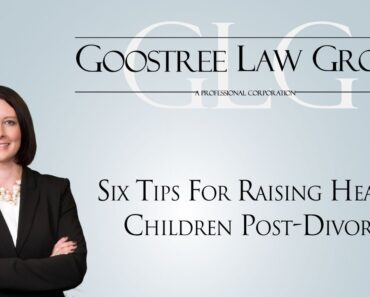 Six Tips For Raising Healthy Children Post-Divorce