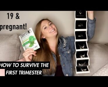 FIRST TRIMESTER PREGNANCY UPDATE! TIPS & ADVICE 2018 | 19 and Pregnant