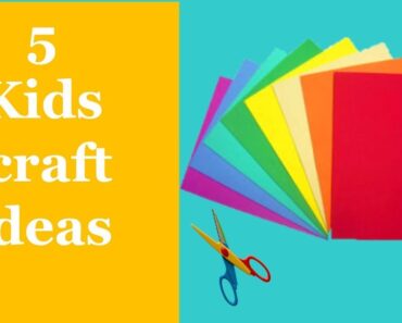 5 cool craft ideas with paper | kids craft ideas | origami | holiday craft ideas