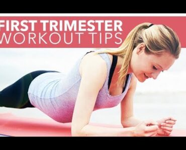 1st Trimester Pregnancy Workout & Nutrition Tips (EVERYTHING YOU NEED TO KNOW!!)