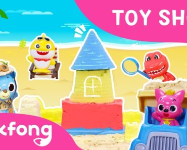 Pinkfong Baby Shark Sandbox Play | Toy Show | Sand Toys | Toy Review | Pinking Toy Show for Children