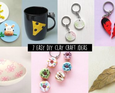 7 Easy DIY Clay Craft Ideas