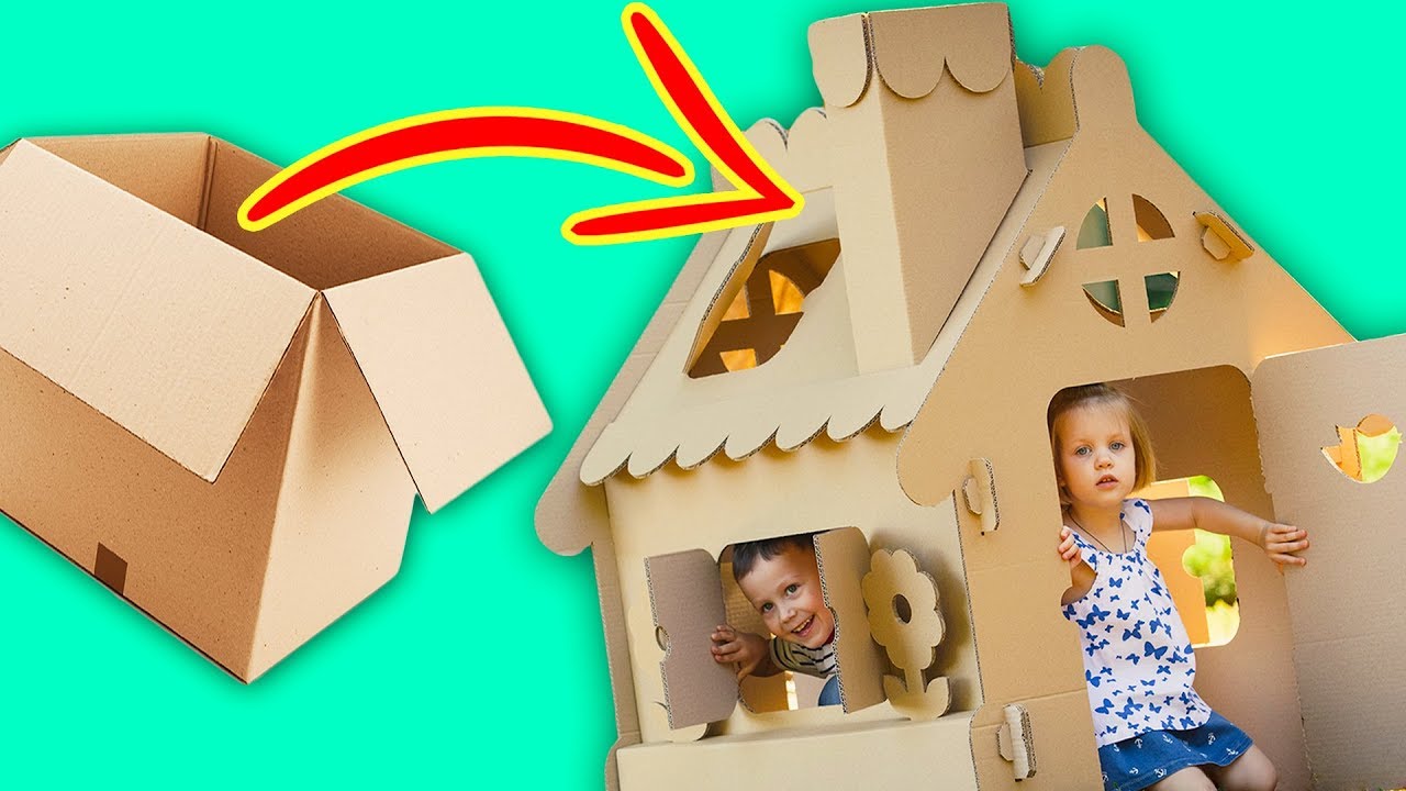 12 CREATIVE WAYS TO USE CARDBOARD BOXES