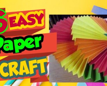 16 Easy Craft Ideas with paper| Kids Crafts Ideas| Diy Nursery Craft| Best Origami For Toodlers