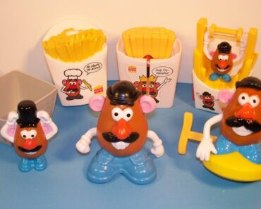 1998 MR. POTATO HEAD SET OF 5 BURGER KING KID'S MEAL TOY'S VIDEO REVIEW