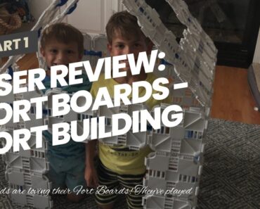 User Review: Fort Boards – Fort Building Kit  Jumbo Blocks Kids Toy